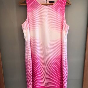 Vince Camuto hot pink shift